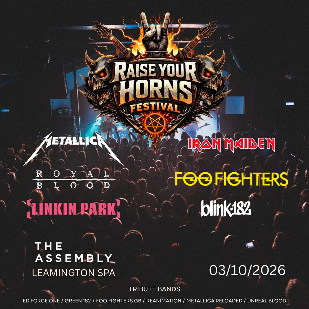Raise Your Horns Festival — gig artwork