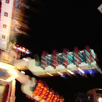 Blackpool Spring Bank Holiday Fun Fair at Car Boot Site Whyndyke Farm