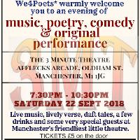We4Poets Live at the 3 Minute Theatre