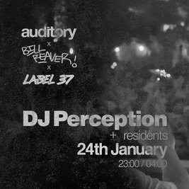Auditory, Bill Reaver & Label37 Presents DJ PERCEPTION