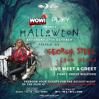 Halloween Saturday: Love Island's Georgia Steel Meet & Greet at Liquid And Envy Oldham