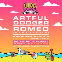 UKG Brunch Brighton - Artful Dodger, Romeo, Aurie Styla