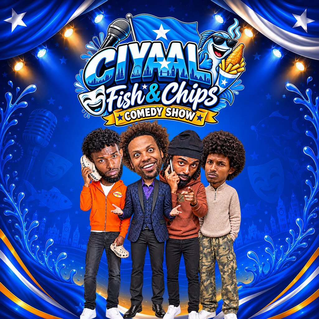 Ciyaal Fish & Chips : The Somali Comedy Night in London