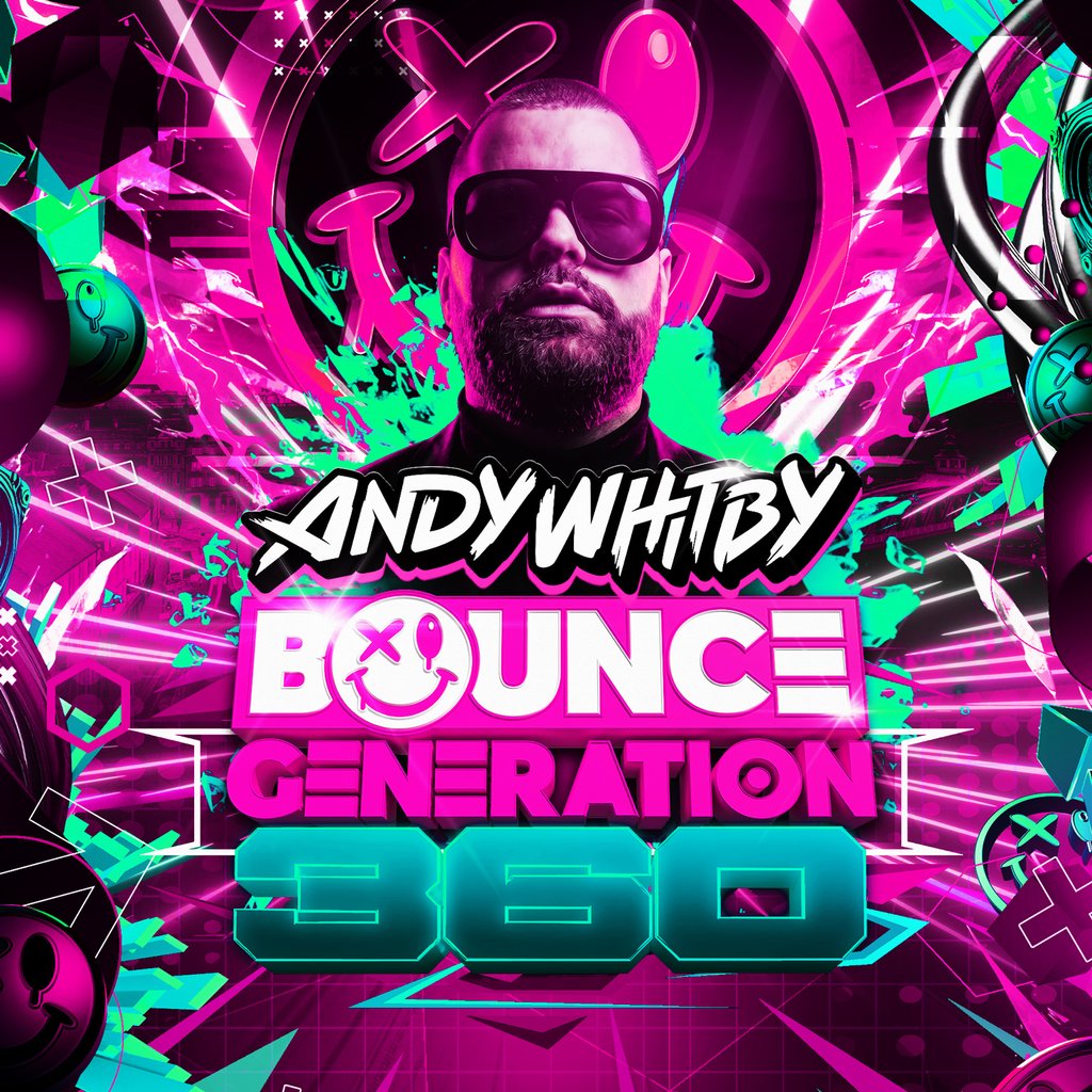 Andy Whitby's BOUNCE GENERATION 360 - Newcastle — gig artwork