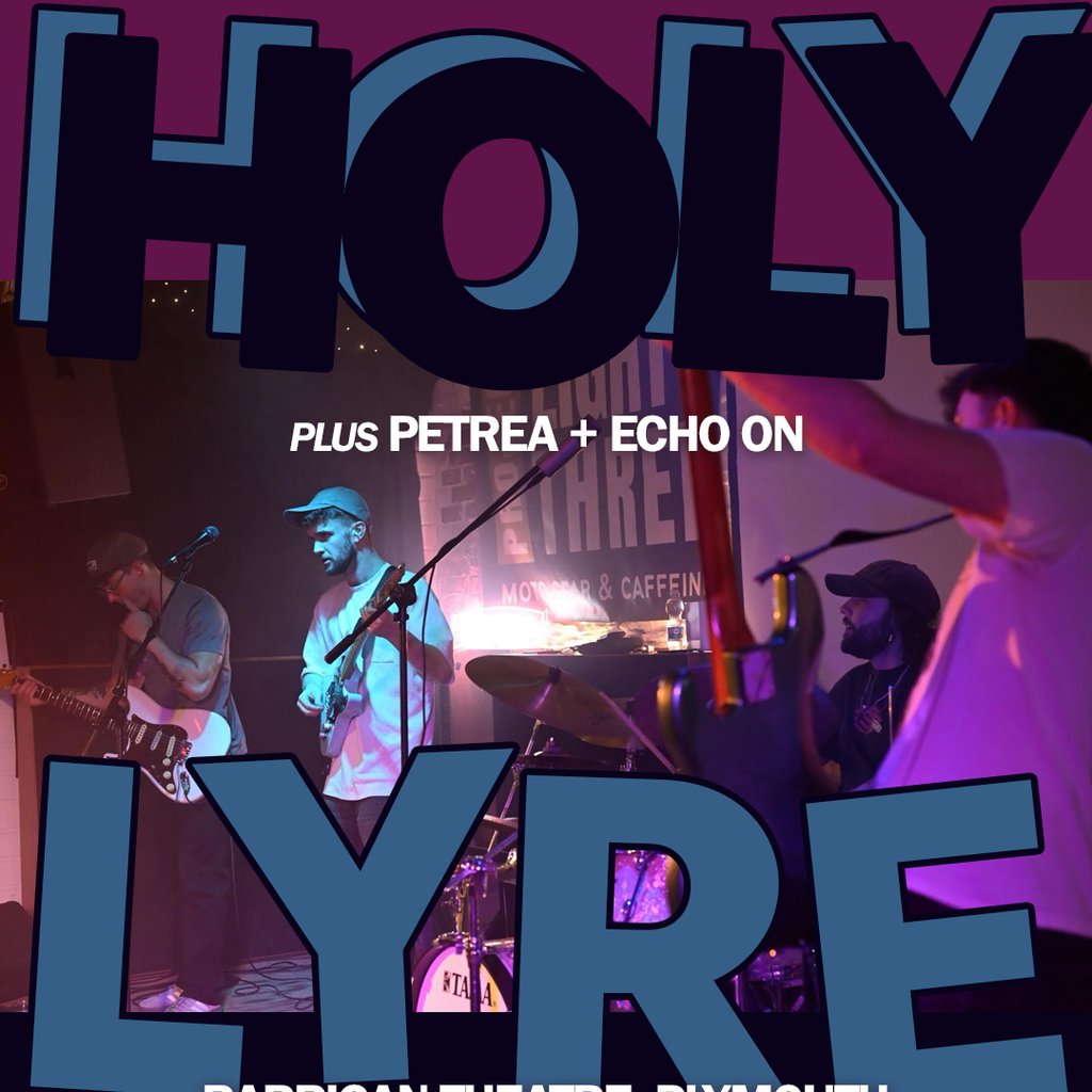 Holy Lyre — gig artwork