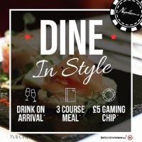 Dine In Style at Napoleons Casino And Restaurant Bradford