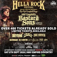 Hella Rock Festival at HMV EMPIRE COVENTRY