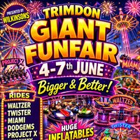 Trimdon giant funfair at Trimdon Colliery Park