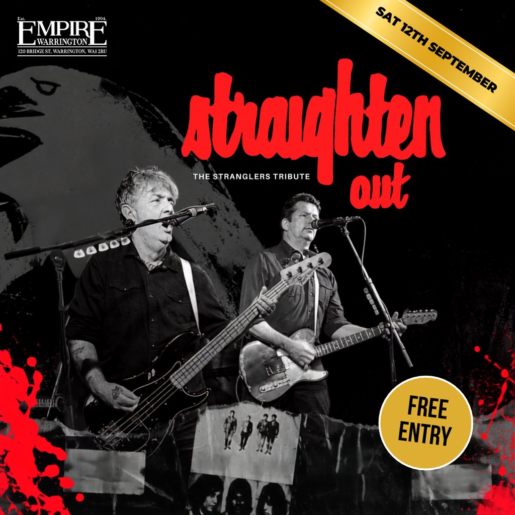 Stranglers Tribute - FREE — gig artwork