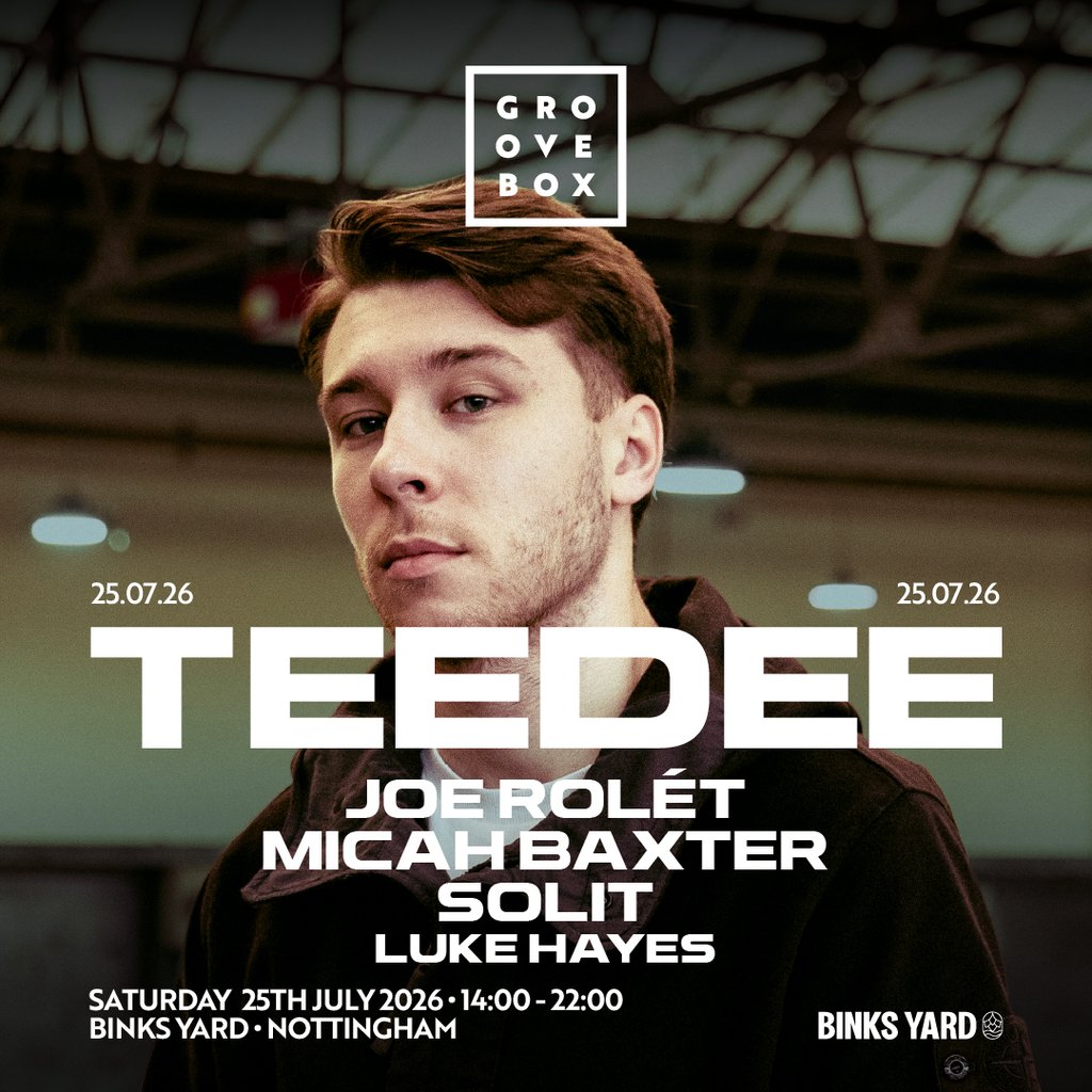TEEDEE | Groovebox at Binks Yard