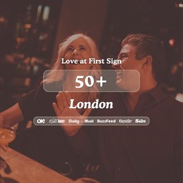 50+ Singles Night at Bootlegger London| Love at First Sign