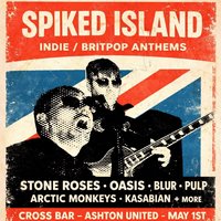 Spiked Island at the Cross bar at Ashton United Football Club