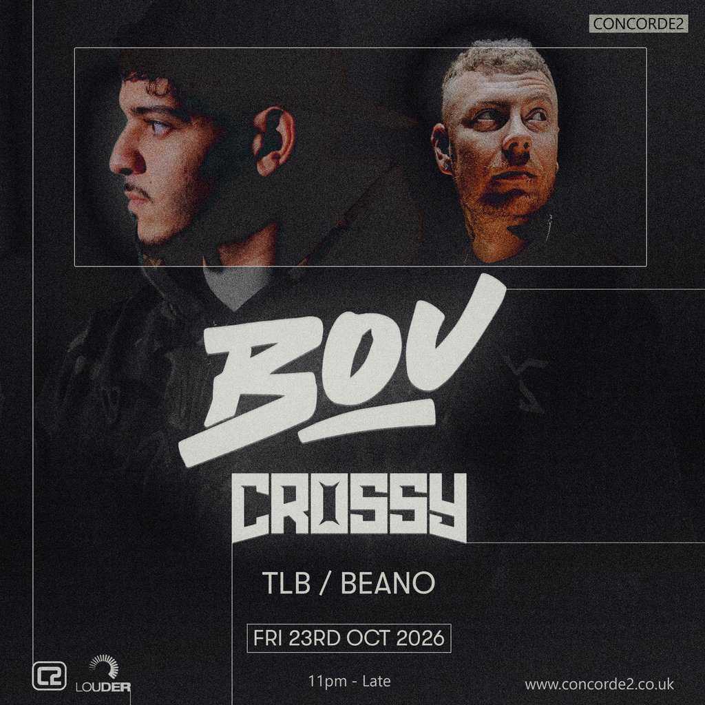Bou & Crossy | Brighton at Concorde 2, Brighton