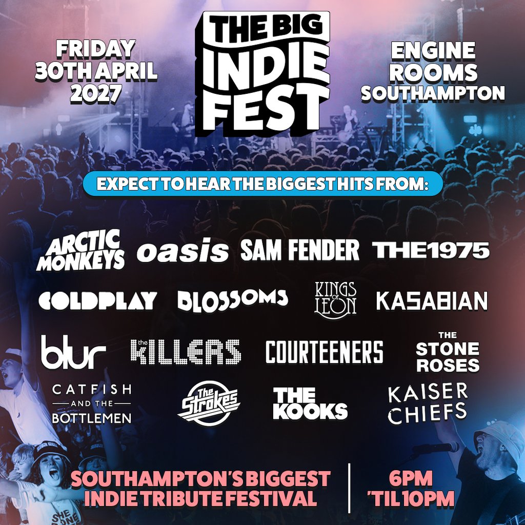 The Big Indie Fest — gig artwork