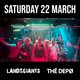 Land of the Giants + The Busketeers @ THÊ DEPØ, Plymouth Event Title Pic