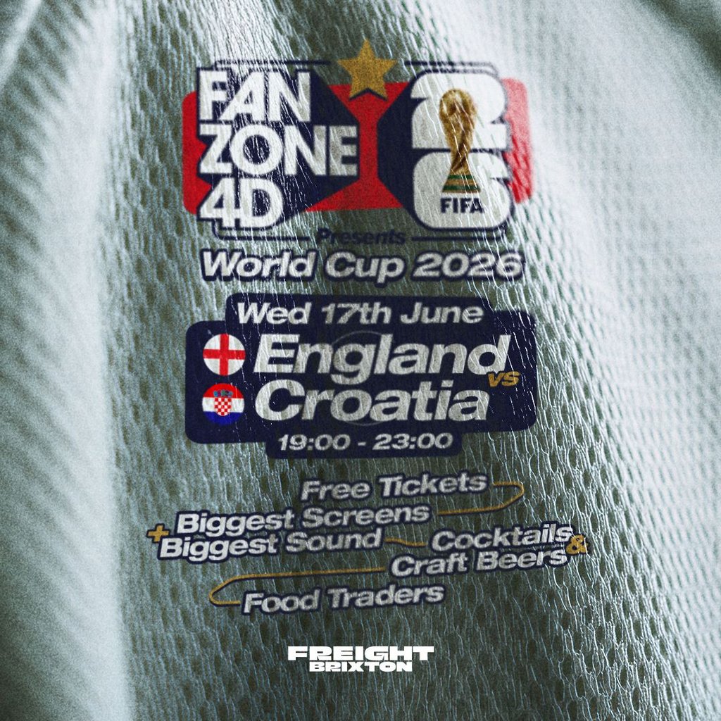 World Cup Showdown: England v Croatia Live Screening