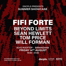 dscpls. Summer Showcase w/ FIFI FORTE