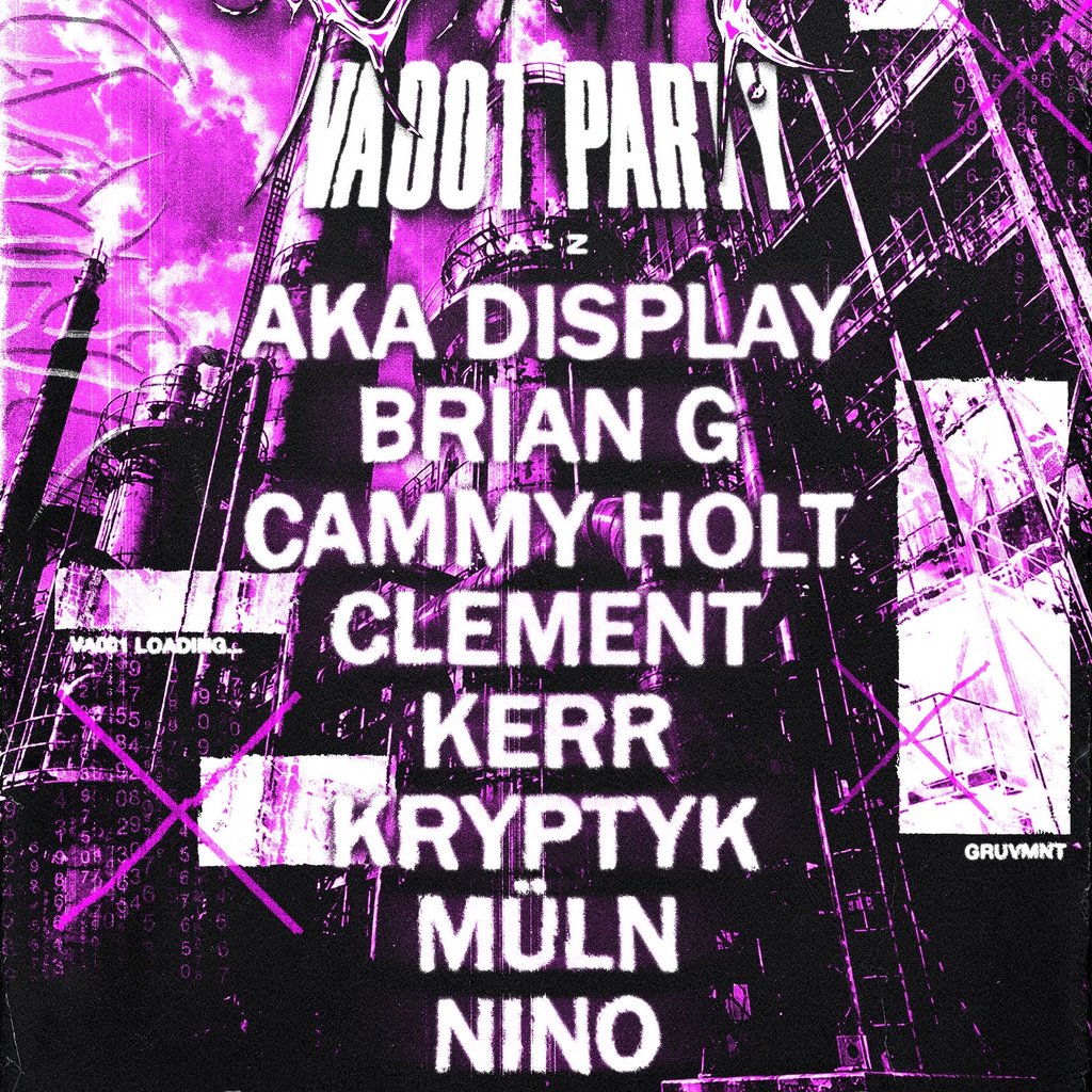 GRÜVMNT 001 Launch party