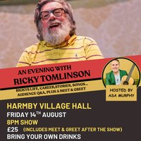 Harmby Village Hall - Ricky Tomlinson joined by Asa Murphy