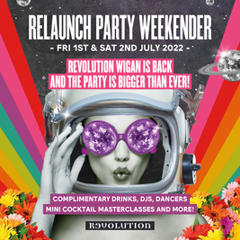 REVOLUTION WIGAN RE-LAUNCH