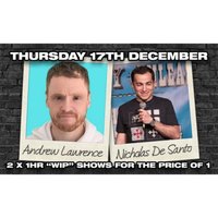 Andrew Lawrence &amp; Nicholas De Santo Stand Up Comedy in Southampt