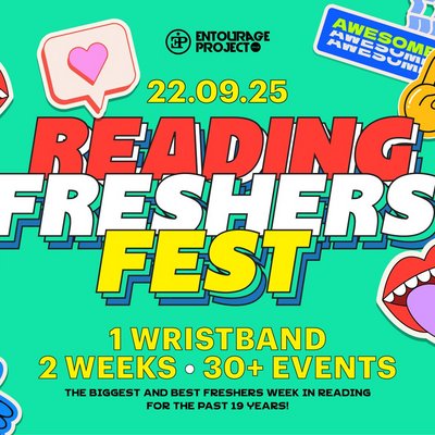 Reading Freshers Fest 25/26 - ON SALE NOW!