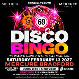 Disco Bingo at Mercure Bradford