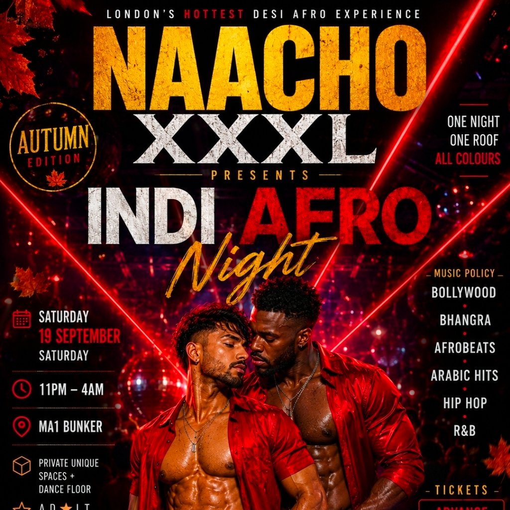 Naacho XXXL - INDI AFRO NIGHT (Autumn Edition)