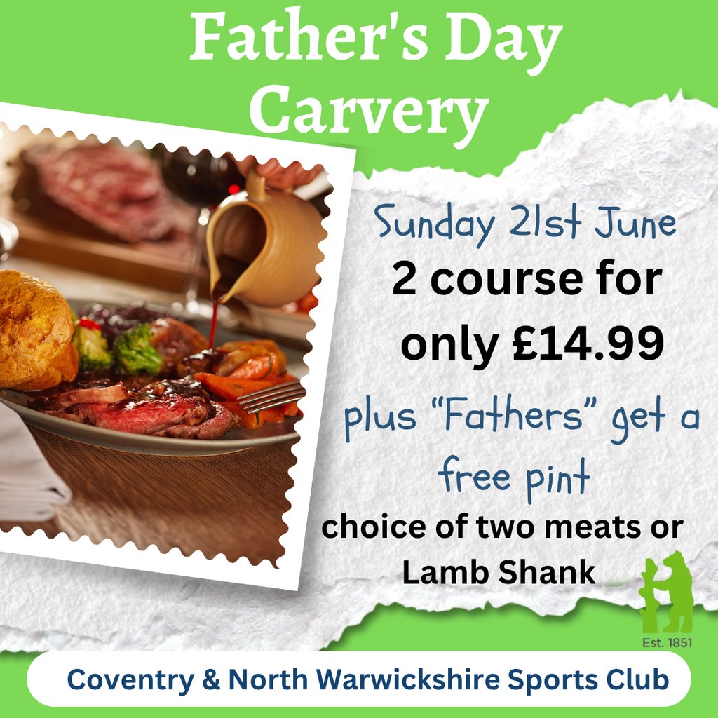 Fathers Day Carvery