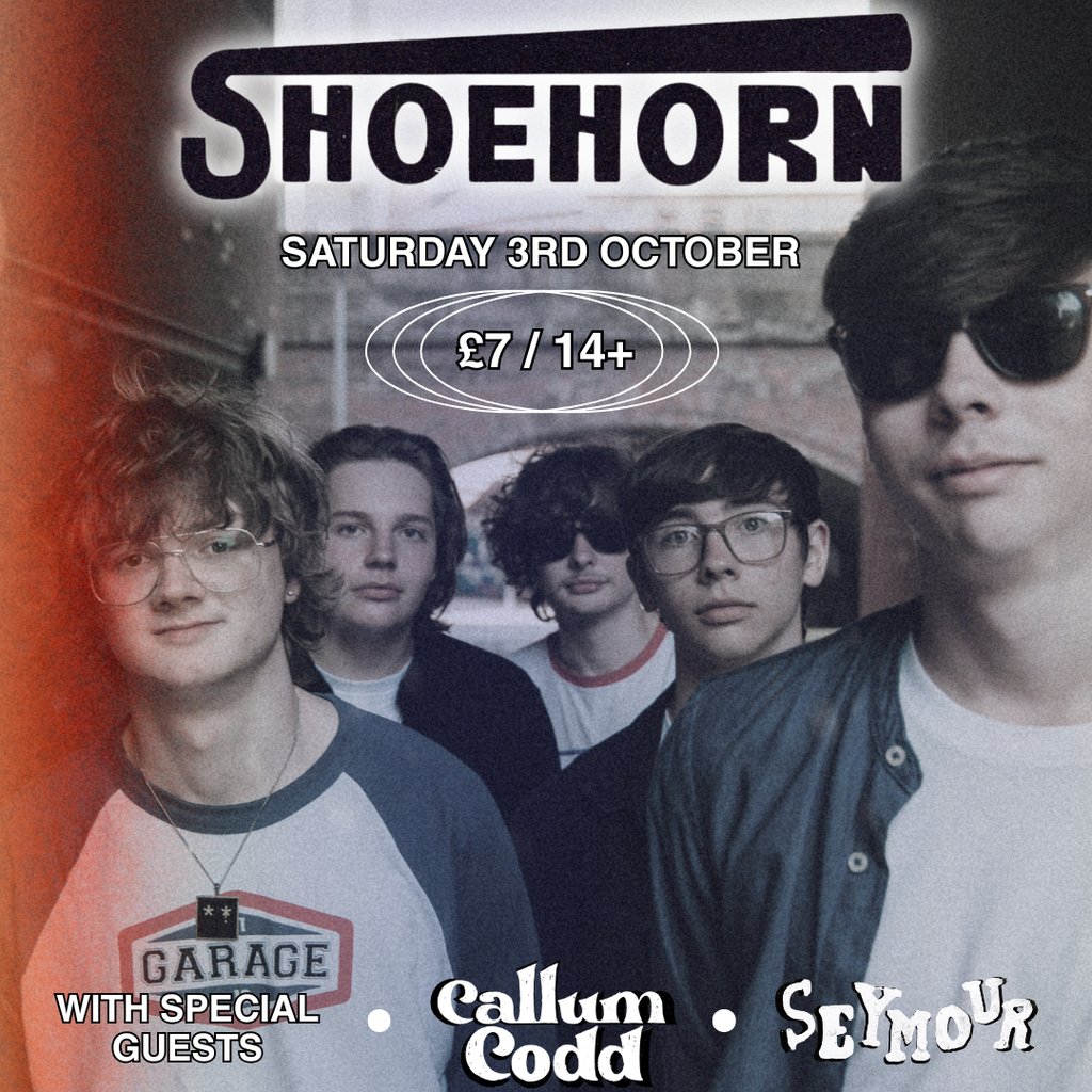 Snug Live Sessions w/Shoehorn + Callum Codd + Seymour Image