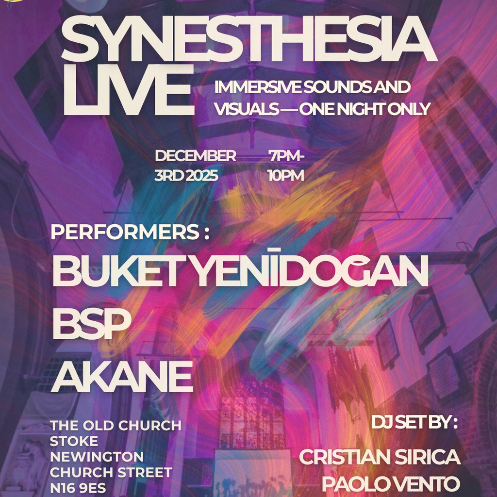 Synesthesia Live: A One-Night Collision of Sound and Vision