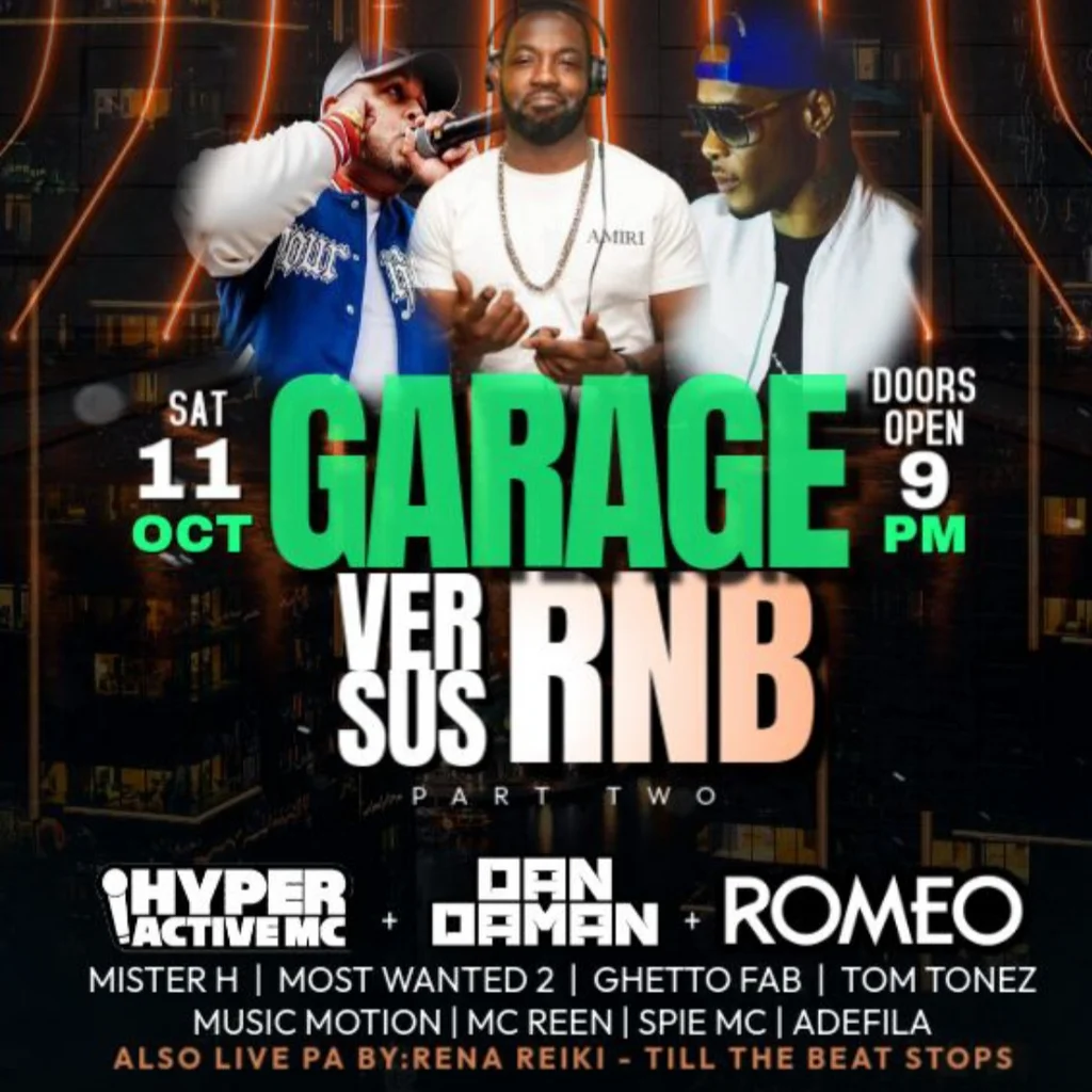 Garage Vs RnB