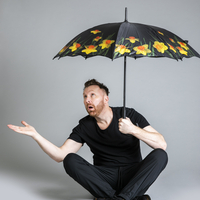 Jason Byrne Audience Precipitation at Southport Comedy Festival Under Canvas At Victoria Park