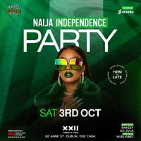 Afro Room Nigerian Independence Party Sat 3rd Oct