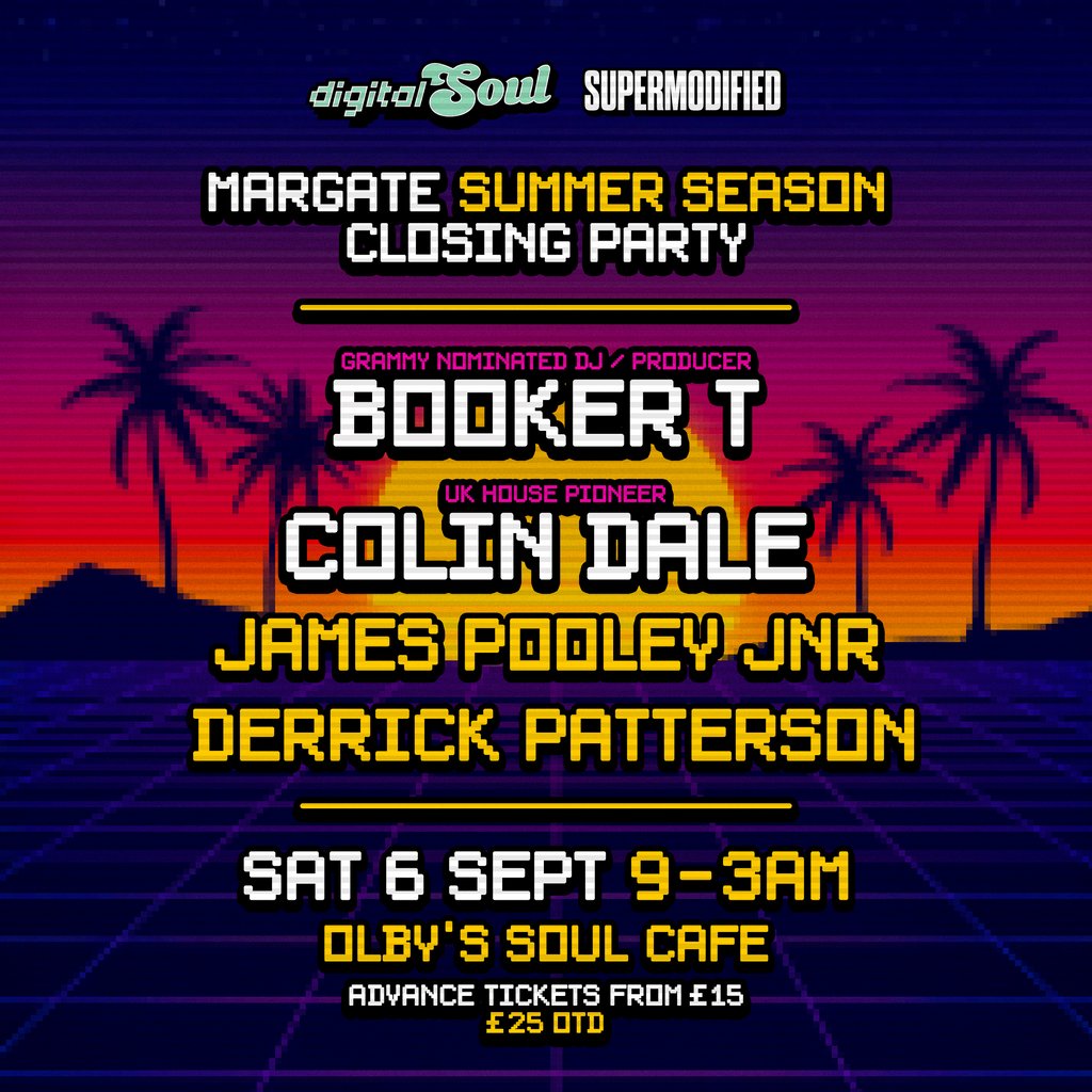 Booker T & Colin Dale, 6 September | Event in Margate | AllEvents