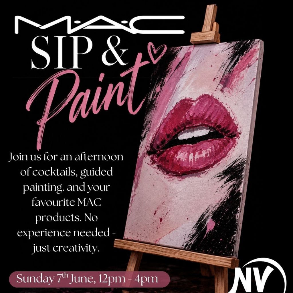 MAC Sip & Paint in collaboration with Noir Vybez