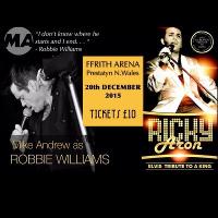 Robbie Meets Elvis Christmas Tribute Party Night at Ffrith Beach Arena Prestatyn