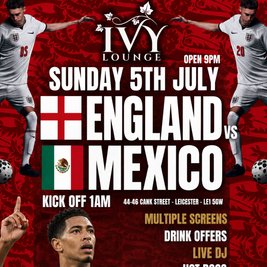 England vs Mexico