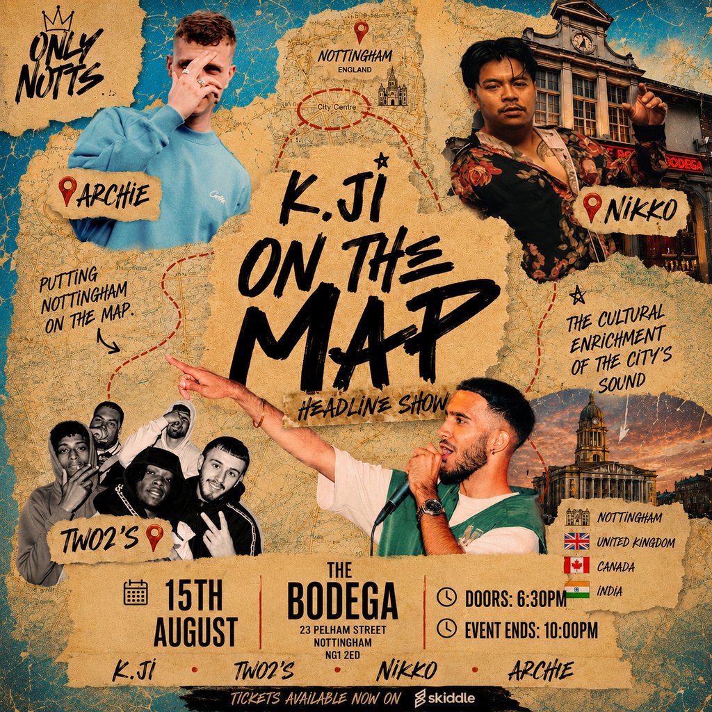 K.Ji - On The Map Headline Show