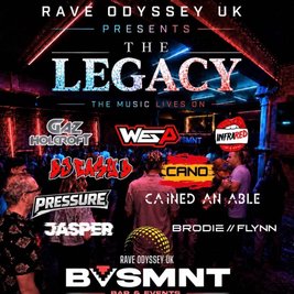 Rave odyssey uk "The legacy" Basement Darwen