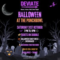 Deviate Presents Halloween at Punchbowl Inn