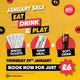 Eat, Drink & Play - Buzz Bingo Coatbridge (29/01/26) Event Title Pic
