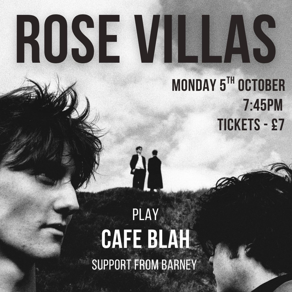 Rose Villas play Cafe Blah at Cafe Blah, Manchester