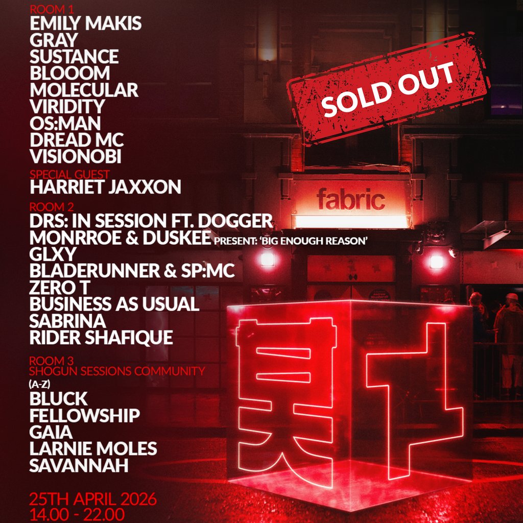 FABRICLIVE x Shogun Sessions