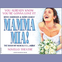 Mamma Mia! at Novello Theatre