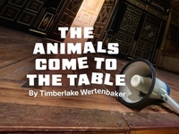The Animals Come To The Table at Shakespeare's Globe