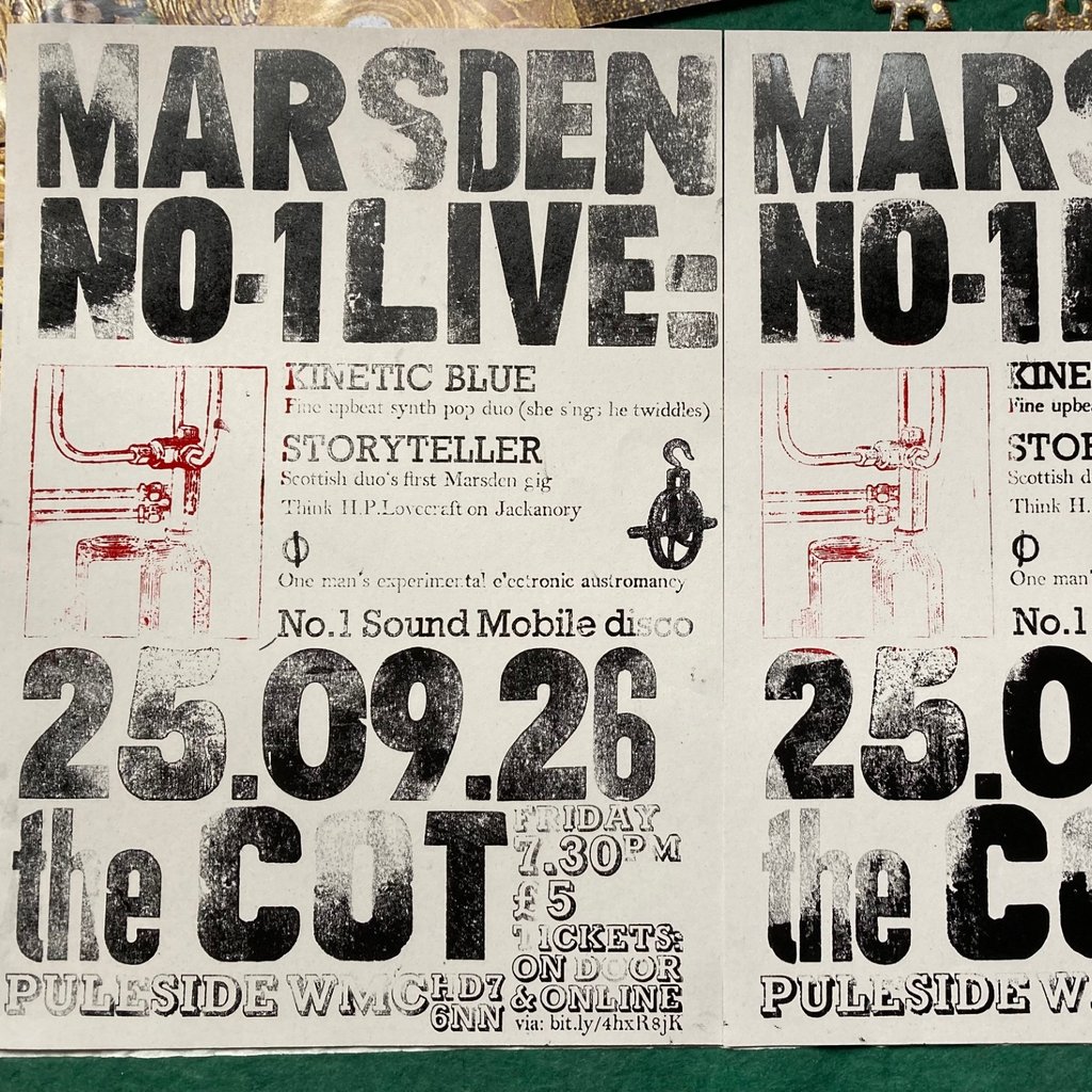 Marsden No.1 Live at The Cot / Puleside W.M.C., Huddersfield