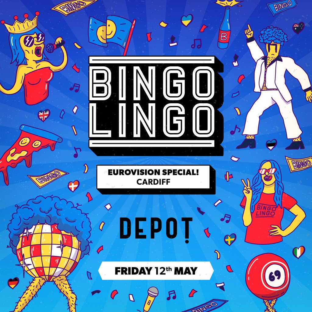 Bingo Lingo Cardiff Eurovision Special Depot Cardiff Fri 12th