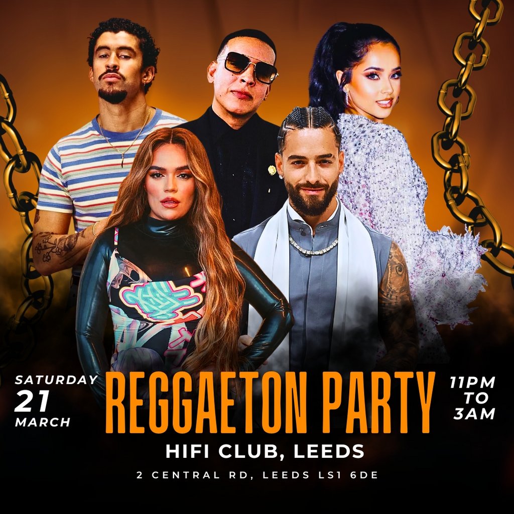 Reggaeton Party (Leeds) March 2026