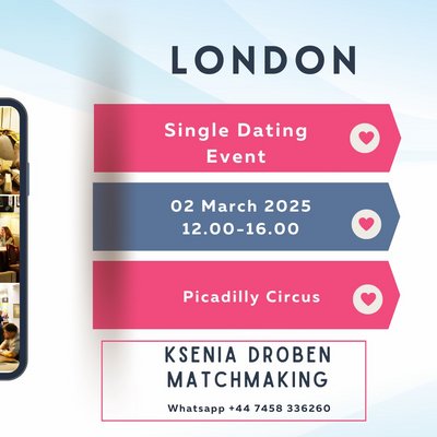 Single Dating Event in London